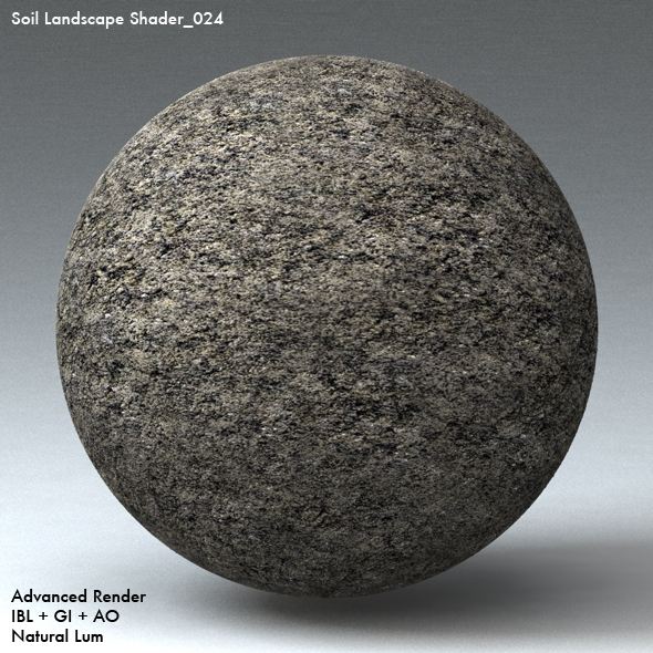 Soil Landscape Shader_024 - 3DOcean Item for Sale
