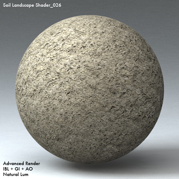 Soil Landscape Shader_026 - 3DOcean Item for Sale