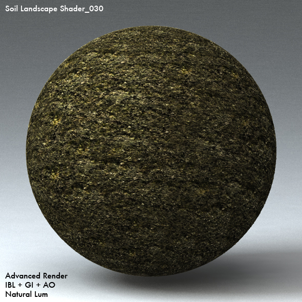 Soil Landscape Shader_030 - 3DOcean Item for Sale