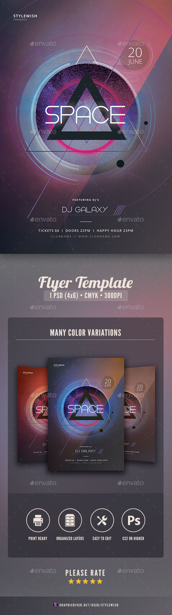 Space Flyer - Clubs & Parties Events
