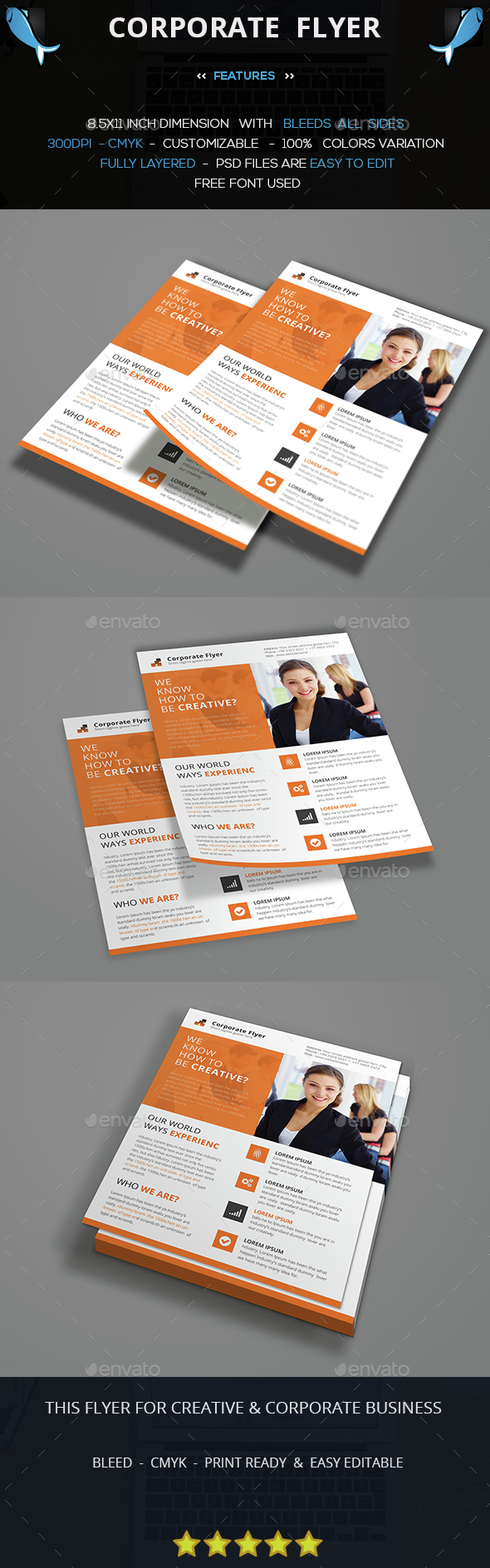 Corporate Flyer Template - Corporate Flyers
