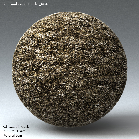 Soil Landscape Shader_034 - 3DOcean Item for Sale