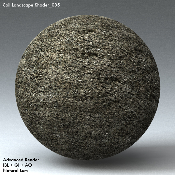 Soil Landscape Shader_035 - 3DOcean Item for Sale