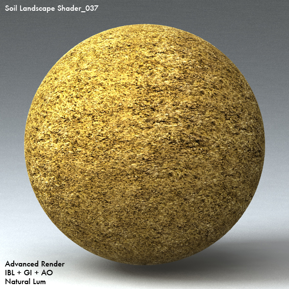Soil Landscape Shader_037 - 3DOcean Item for Sale