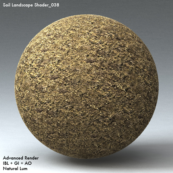 Soil Landscape Shader_038 - 3DOcean Item for Sale