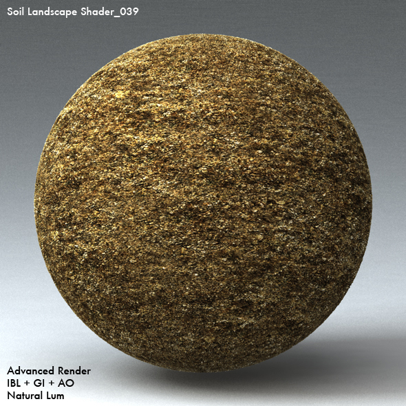 Soil Landscape Shader_039 - 3DOcean Item for Sale