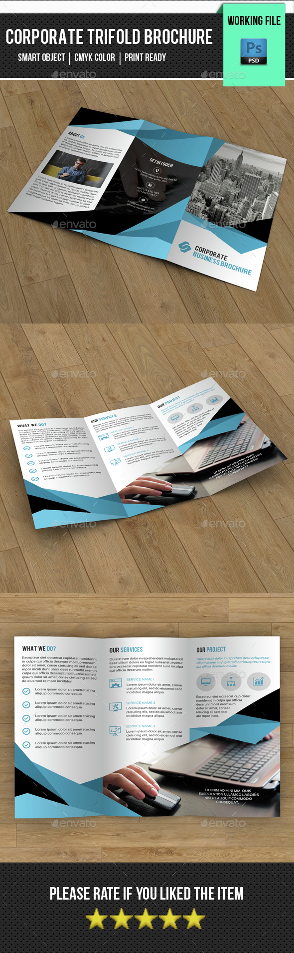 Business Trifold Brochure-V277 - Corporate Brochures