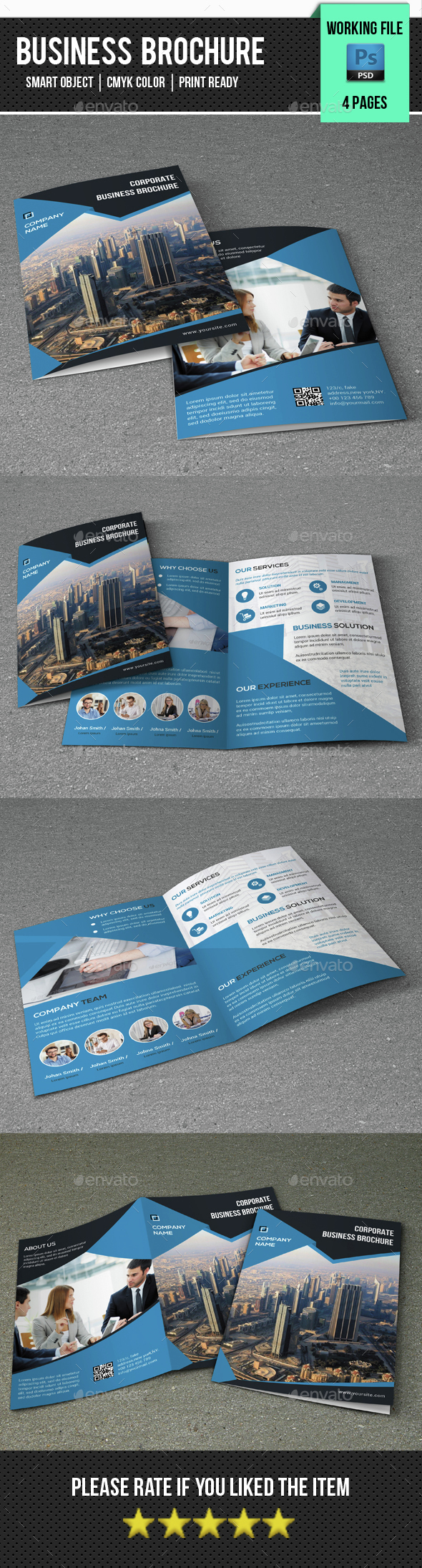 Corporate Bifold Brochure-V356 - Corporate Brochures