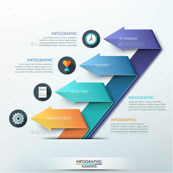 Modern Infographics Paper Template - Infographics