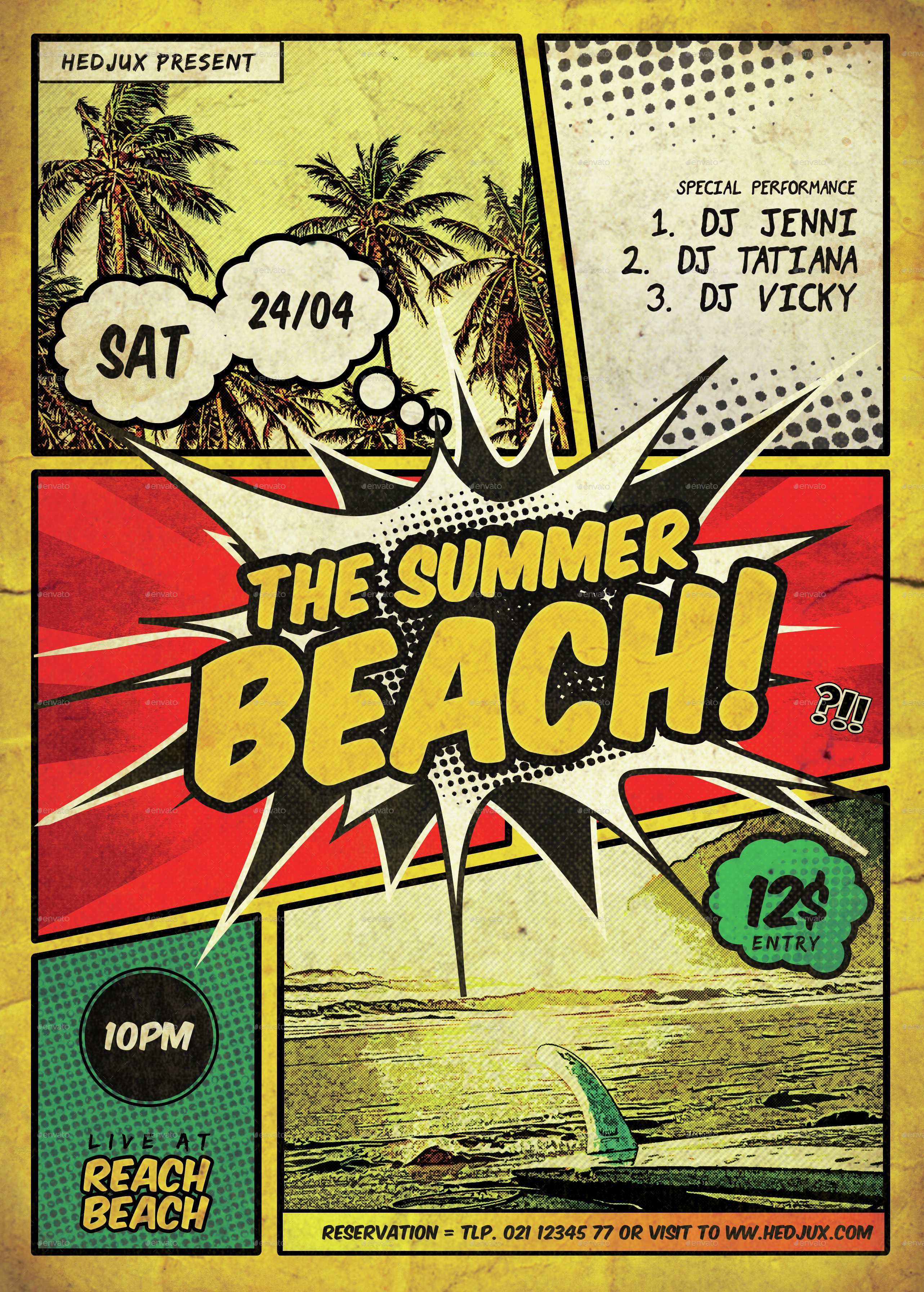 beach flyer