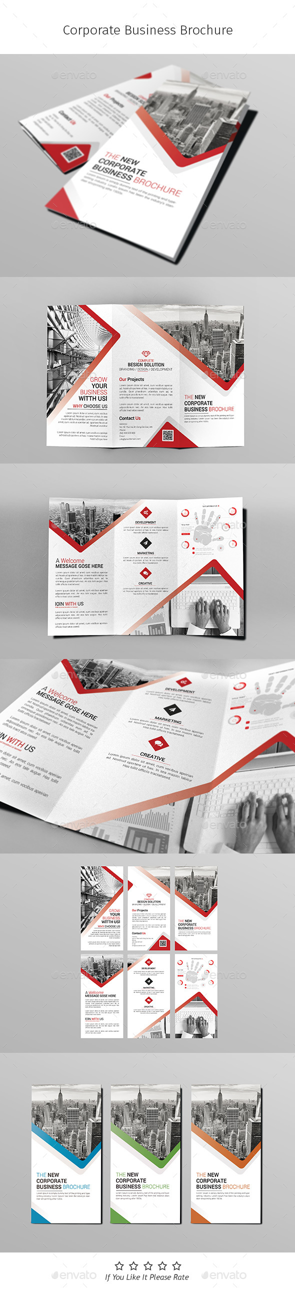 A4 Corporate Business Flyer Template Vol 09 - Corporate Brochures