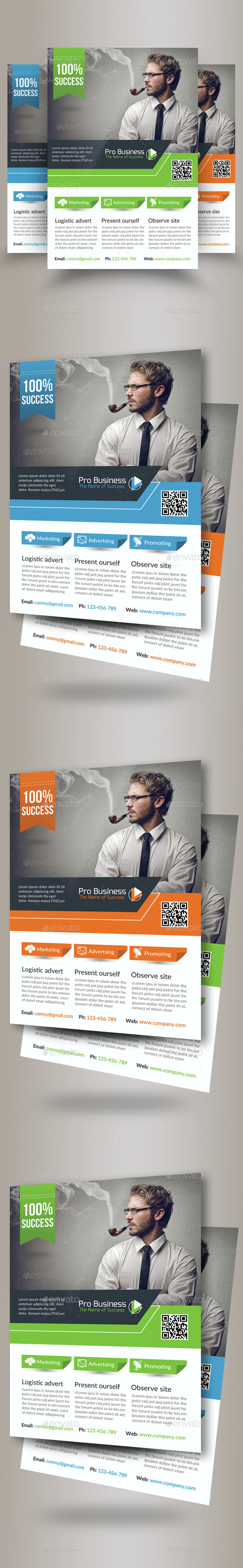 Business Analyst Flyer Template - Corporate Flyers