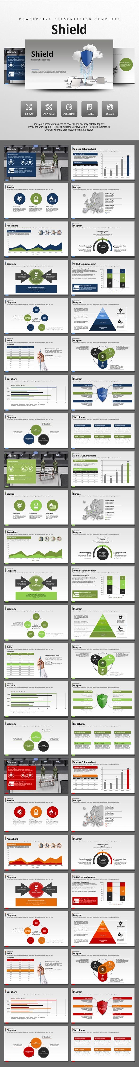 Shield - PowerPoint Templates Presentation Templates