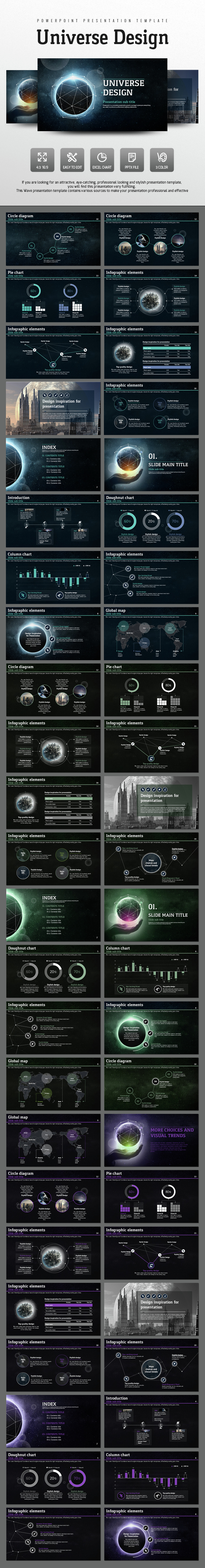 Universe Design - PowerPoint Templates Presentation Templates
