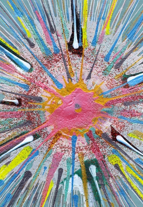 Abstract Expressionism Painting - Abstract Textures