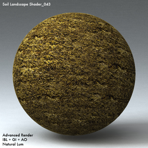 Soil Landscape Shader_043 - 3DOcean Item for Sale