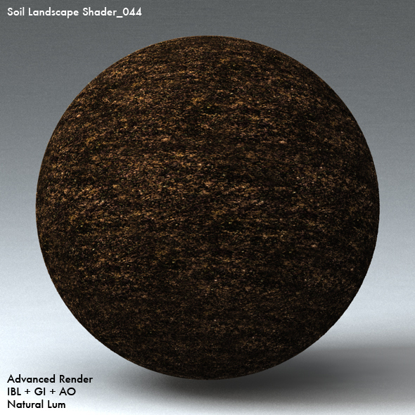 Soil Landscape Shader_044 - 3DOcean Item for Sale