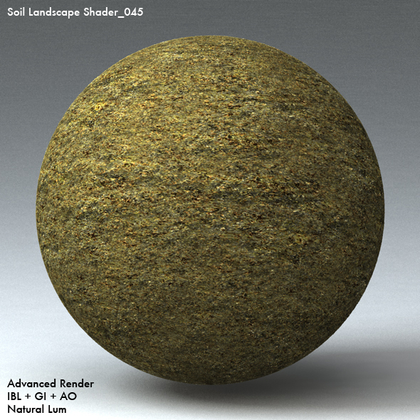 Soil Landscape Shader_045 - 3DOcean Item for Sale