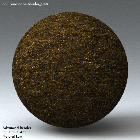 Soil Landscape Shader_048 - 3DOcean Item for Sale