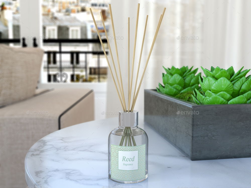 Reed Diffuser Mock-Up by Sanchi477 | GraphicRiver