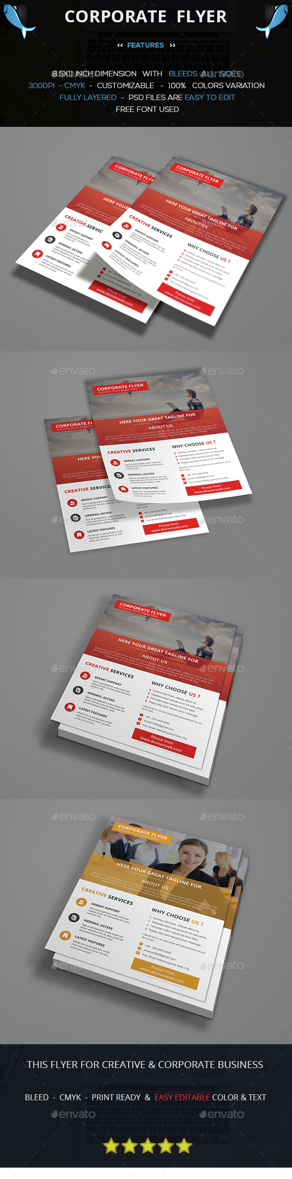 Simply Flyer Template - Corporate Flyers
