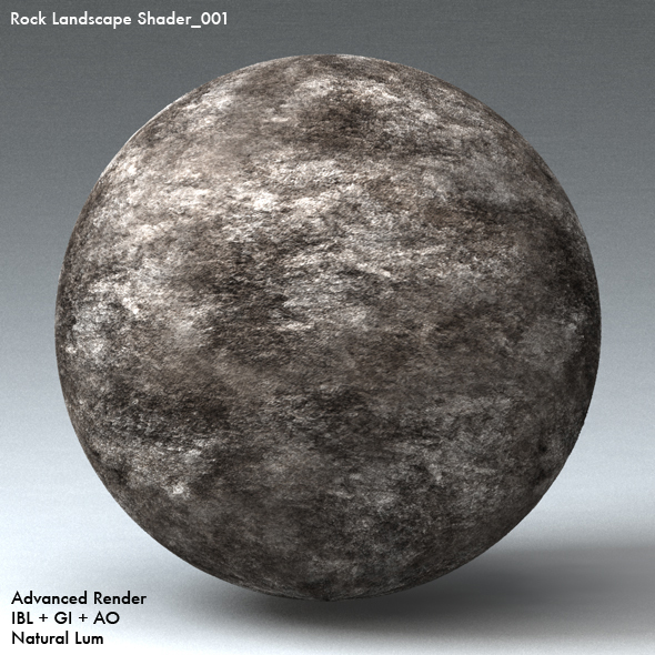Rock Landscape Shader_001 - 3DOcean Item for Sale
