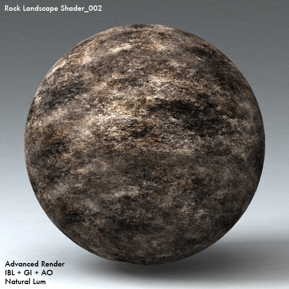 Rock Landscape Shader_002 - 3DOcean Item for Sale