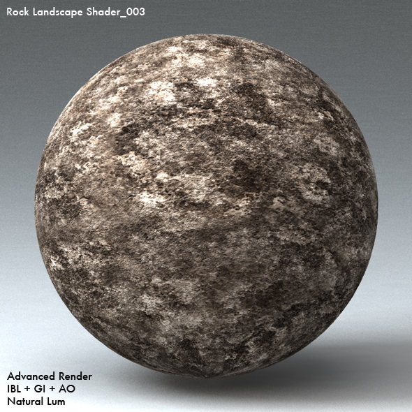 Rock Landscape Shader_003 - 3DOcean Item for Sale