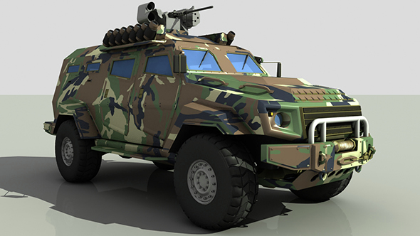 Turkish Armored Car - 3Docean 14727703