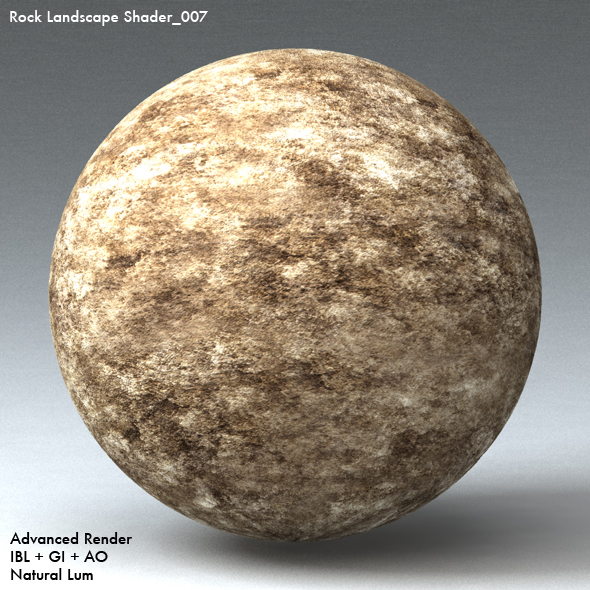 Rock Landscape Shader_007 - 3DOcean Item for Sale