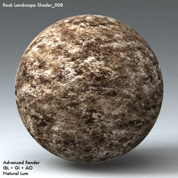Rock Landscape Shader_008 - 3DOcean Item for Sale