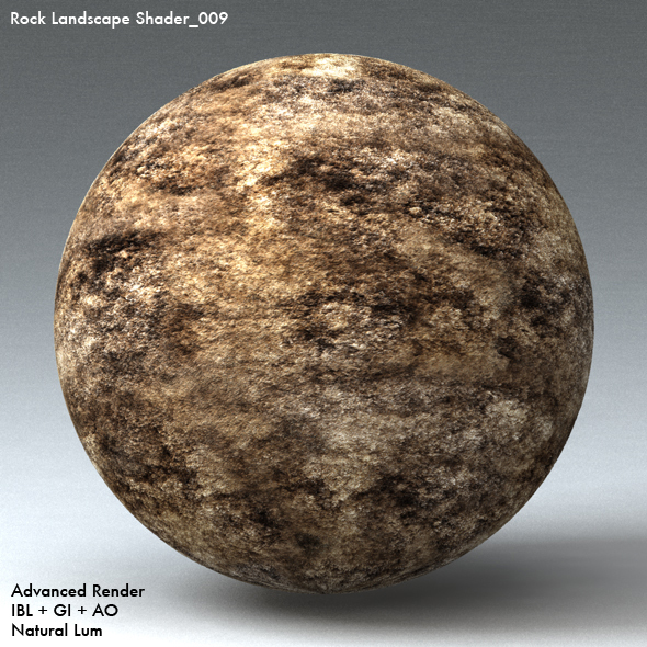 Rock Landscape Shader_009 - 3DOcean Item for Sale