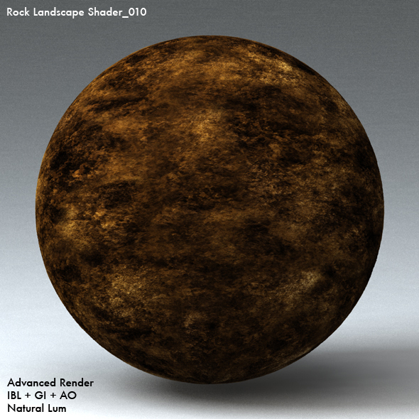 Rock Landscape Shader_010 - 3DOcean Item for Sale