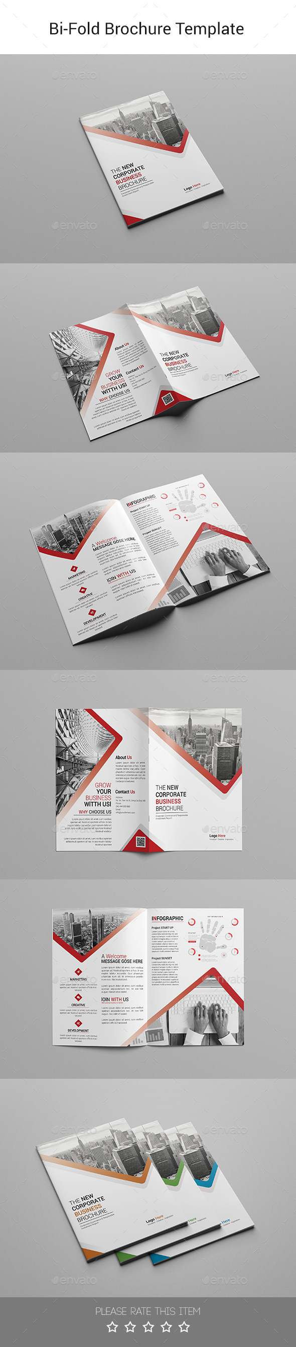 Corporate Bi-fold Brochure-Multipurpose 04 - Corporate Brochures