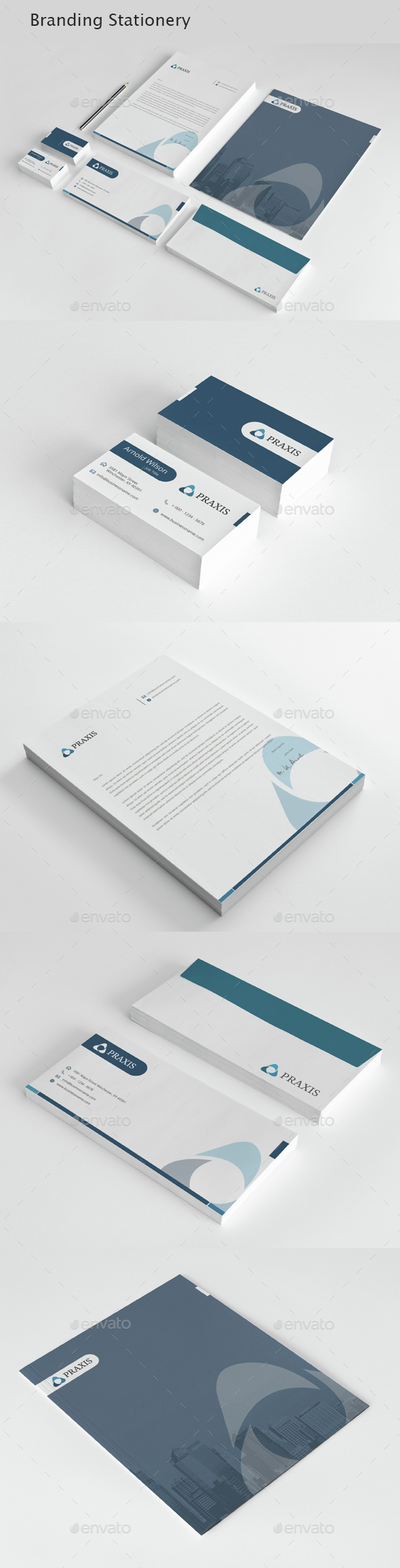 Branding Stationery - Stationery Print Templates