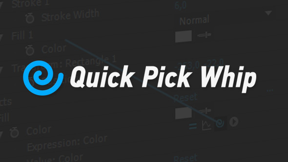 Quick Pick Whip | After Effects Script