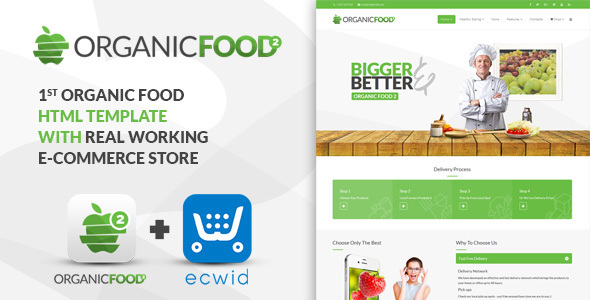 Organic Food - ThemeForest 14729045