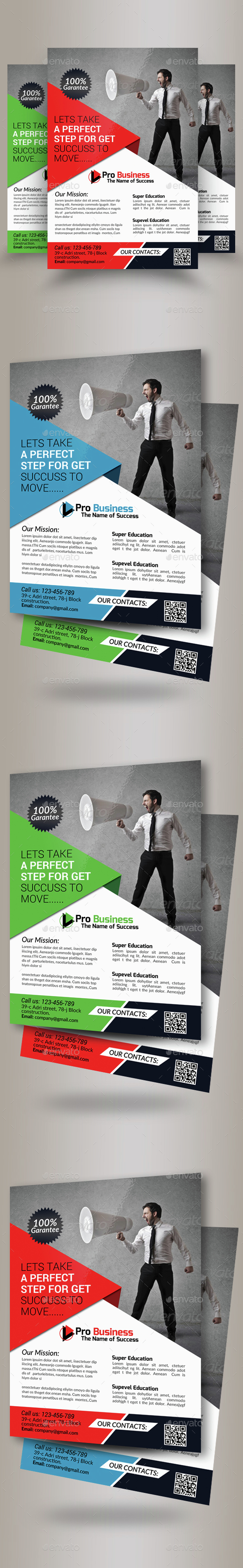 Advertisment Company Flyer Template - Corporate Flyers