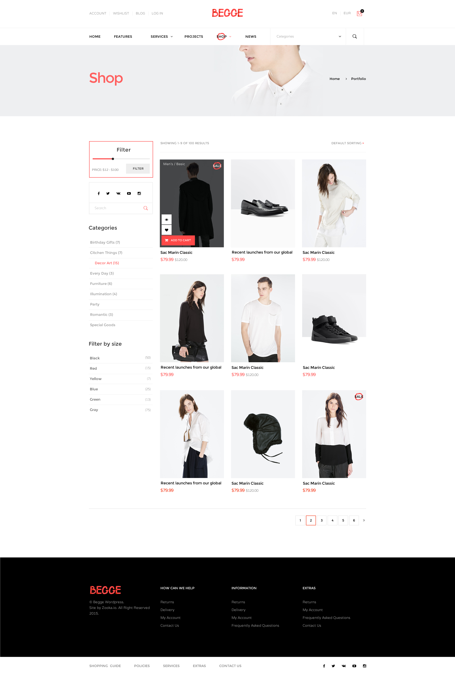 Begge - Modern Fashion Shop PSD Template by ThemeSun | ThemeForest