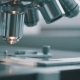 Scientist Using a Microscope In Laboratory - VideoHive Item for Sale