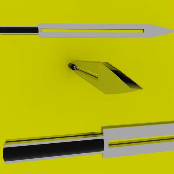 3D double-edged sword - 3Docean 1473027