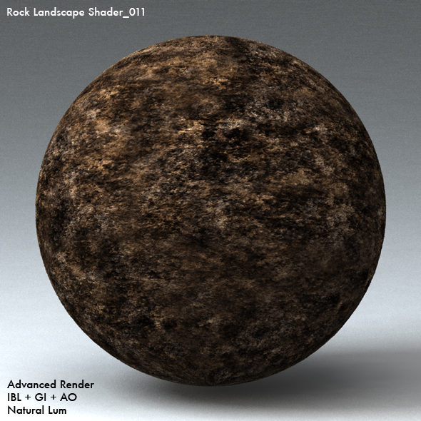 Rock Landscape Shader_011 - 3DOcean Item for Sale