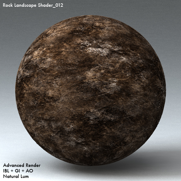 Rock Landscape Shader_012 - 3DOcean Item for Sale