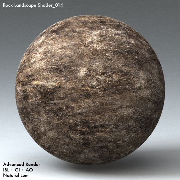 Rock Landscape Shader_014 - 3DOcean Item for Sale