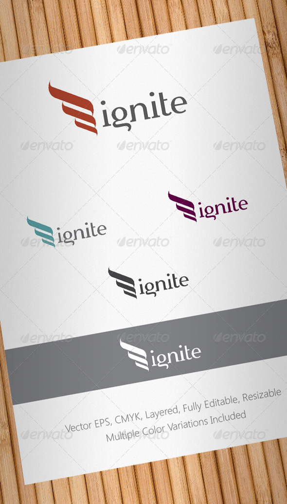 Ignite Logo Template - Abstract Logo Templates