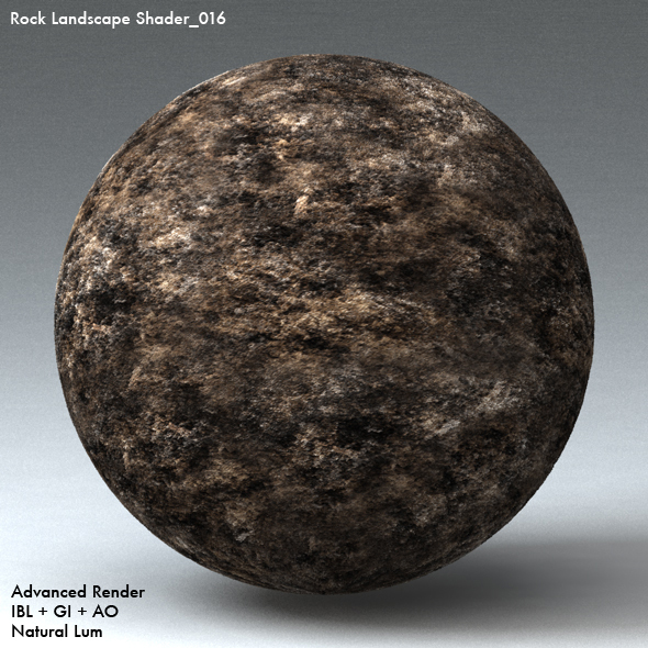 Rock Landscape Shader_016 - 3DOcean Item for Sale