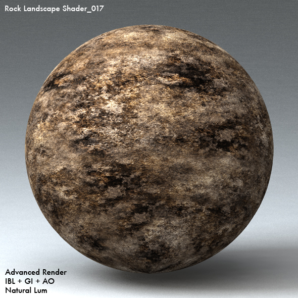 Rock Landscape Shader_017 - 3DOcean Item for Sale