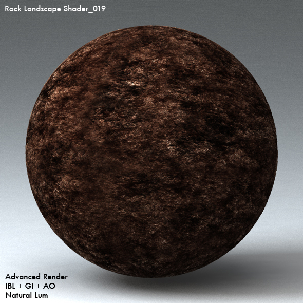 Rock Landscape Shader_019 - 3DOcean Item for Sale
