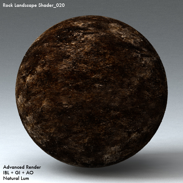 Rock Landscape Shader_020 - 3DOcean Item for Sale