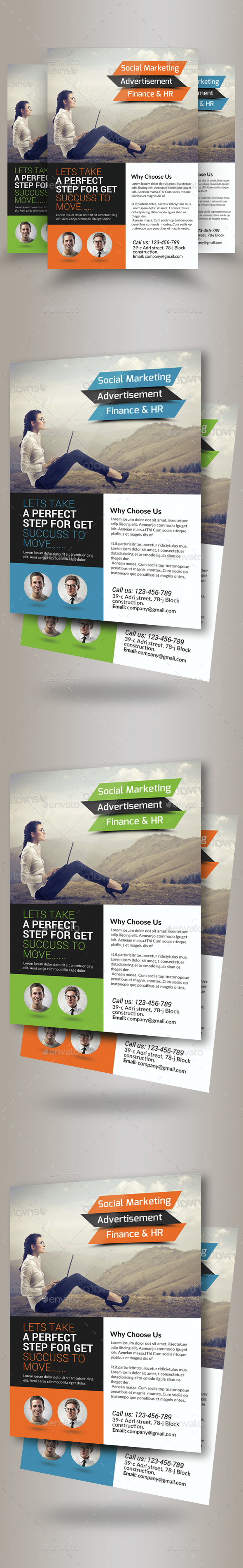 Marketing Consulting Business Flyer - Corporate Flyers